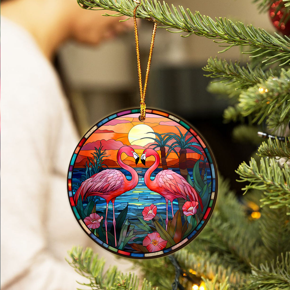 Flamingo Ornaments , Ornament For Christmas Tree, Christmas Gifts EPHG-51981