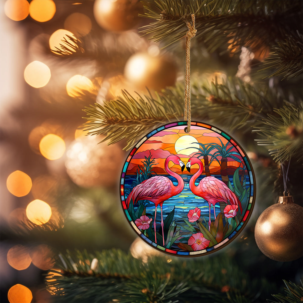 Flamingo Ornaments , Ornament For Christmas Tree, Christmas Gifts EPHG-51981