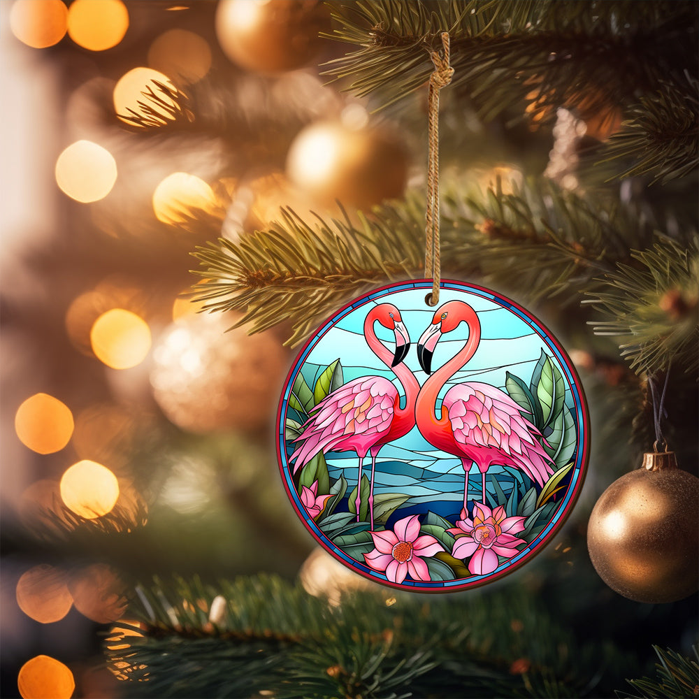 Flamingo Ornaments , Ornament For Christmas Tree, Christmas Gifts EPHG-51981