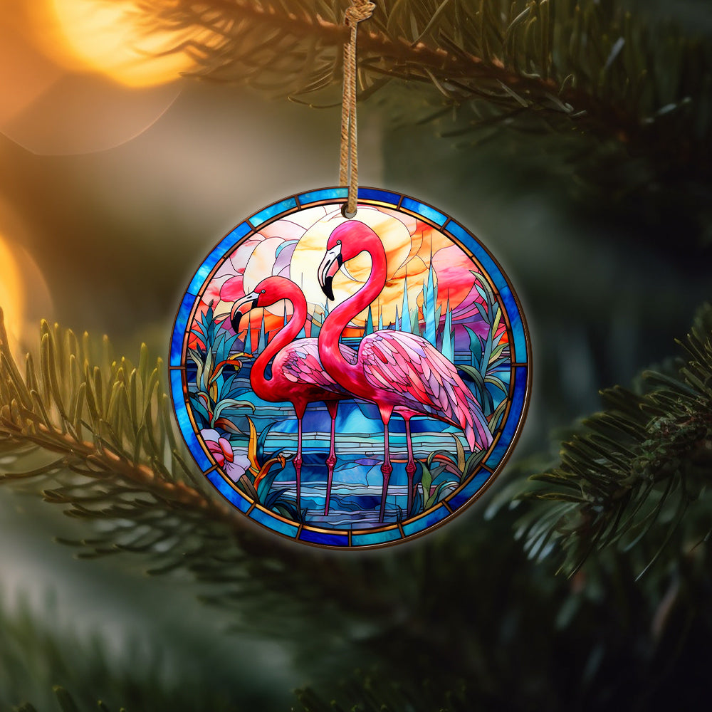 Flamingo Ornaments , Ornament For Christmas Tree, Christmas Gifts EPHG-51981