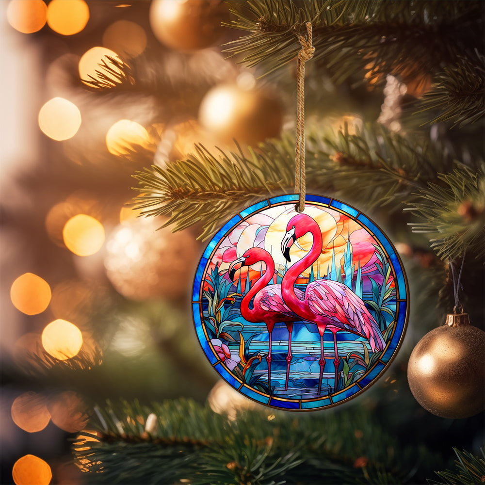 Flamingo Ornaments , Ornament For Christmas Tree, Christmas Gifts EPHG-51981