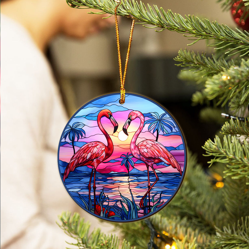 Flamingo Ornaments , Ornament For Christmas Tree, Christmas Gifts EPHG-51981