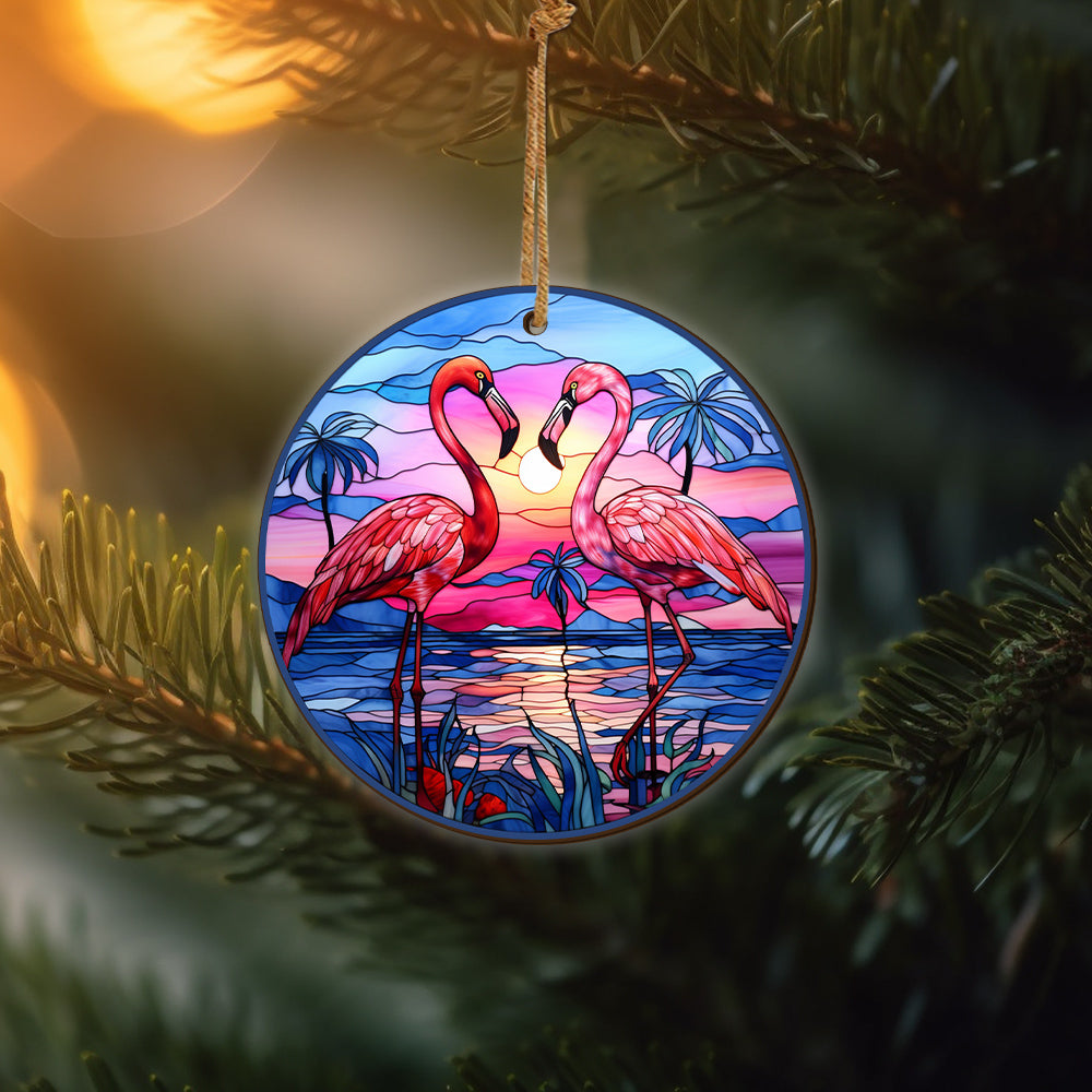 Flamingo Ornaments , Ornament For Christmas Tree, Christmas Gifts EPHG-51981