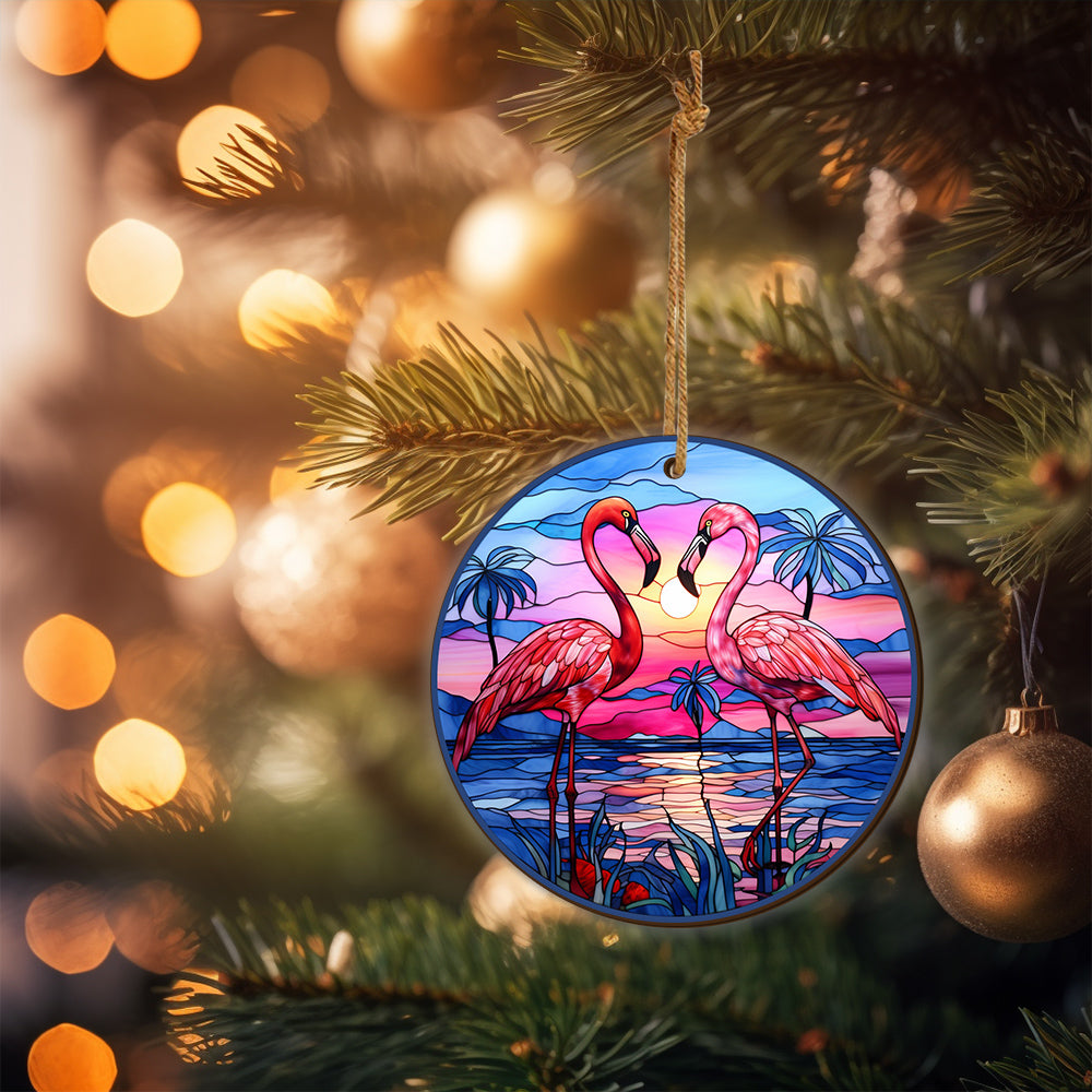 Flamingo Ornaments , Ornament For Christmas Tree, Christmas Gifts EPHG-51981