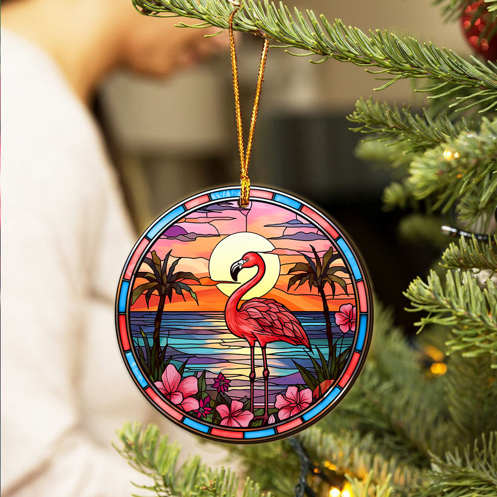 Flamingo Ornaments , Ornament For Christmas Tree, Christmas Gifts EPHG-51981