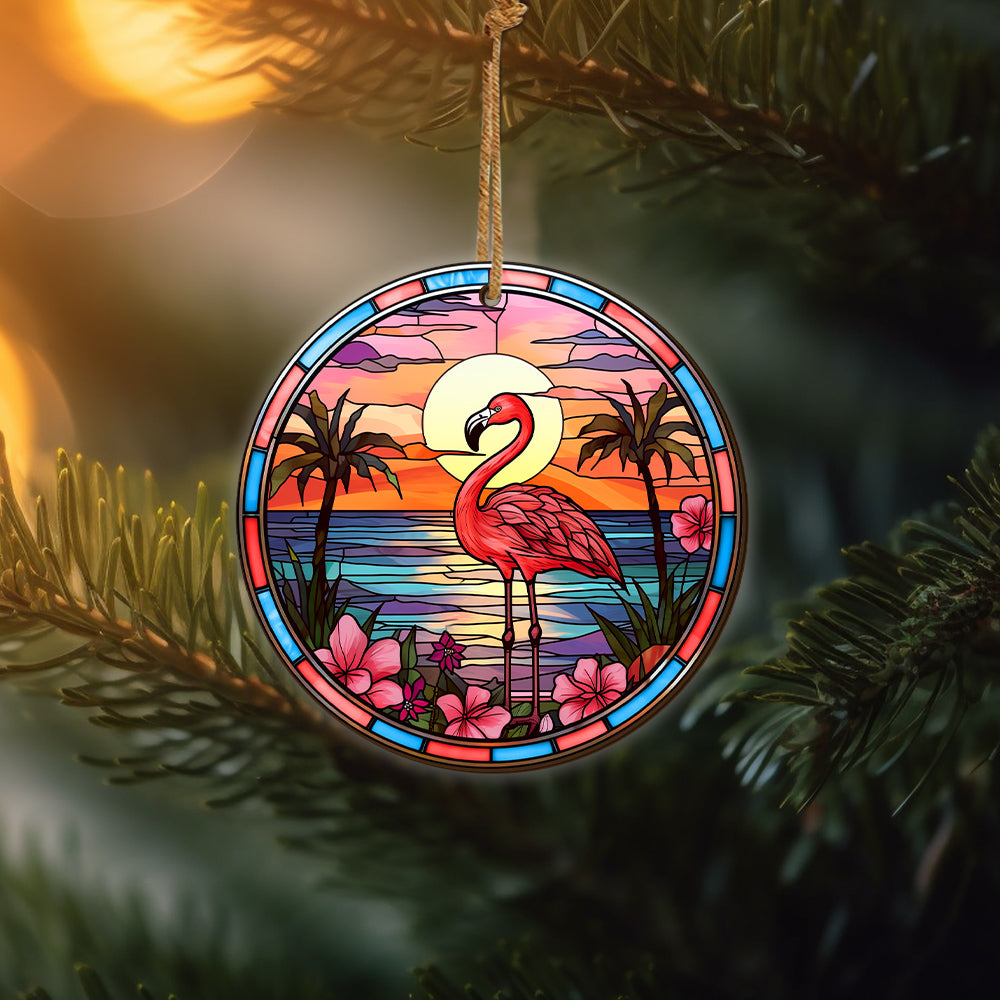 Flamingo Ornaments , Ornament For Christmas Tree, Christmas Gifts EPHG-51981