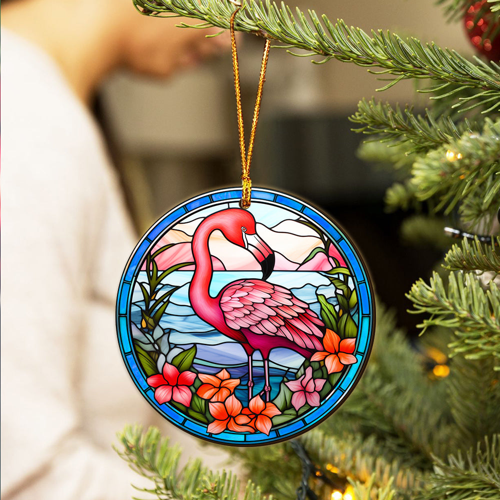 Flamingo Ornaments , Ornament For Christmas Tree, Christmas Gifts EPHG-51981