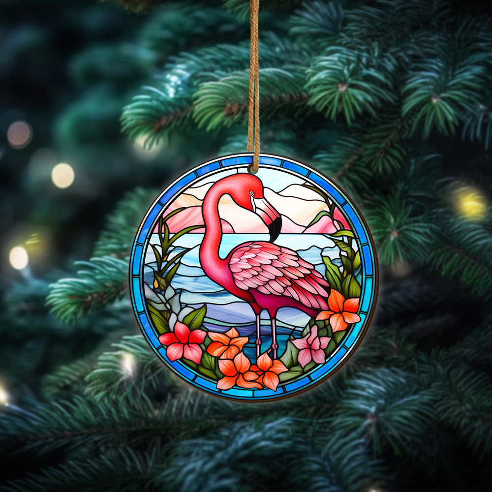 Flamingo Ornaments , Ornament For Christmas Tree, Christmas Gifts EPHG-51981