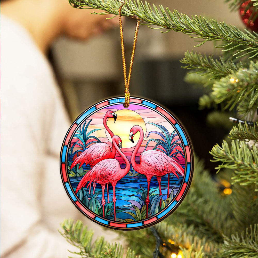 Flamingo Ornaments , Ornament For Christmas Tree, Christmas Gifts EPHG-51981