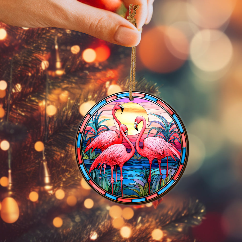 Flamingo Ornaments , Ornament For Christmas Tree, Christmas Gifts EPHG-51981