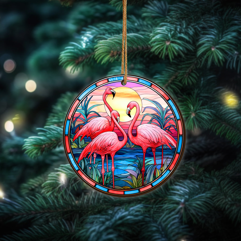 Flamingo Ornaments , Ornament For Christmas Tree, Christmas Gifts EPHG-51981