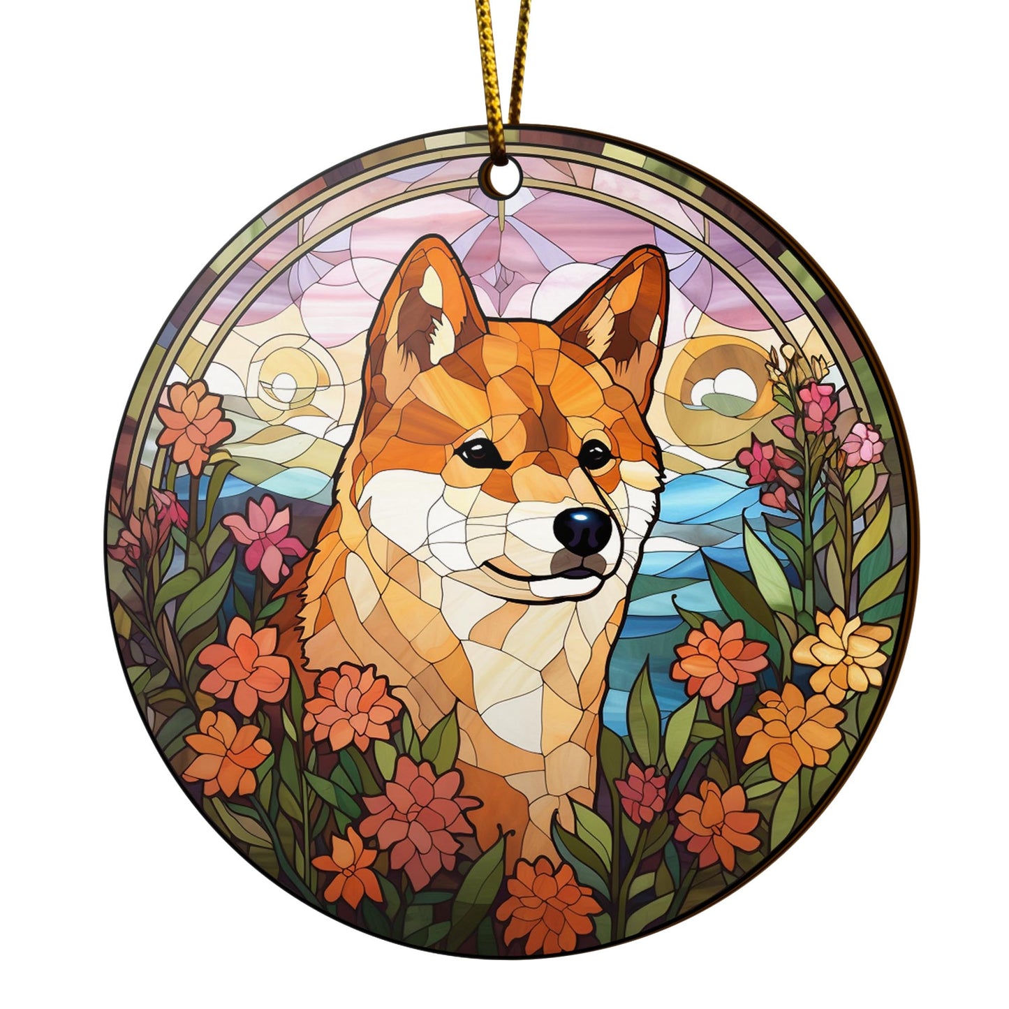 Shiba Shiba Inu Christmas Wooden Ornament 2 Sides, Shiba Inu Christmas Ornament, Christmas Tree Hanging, Christmas Decorations EPHG-52484