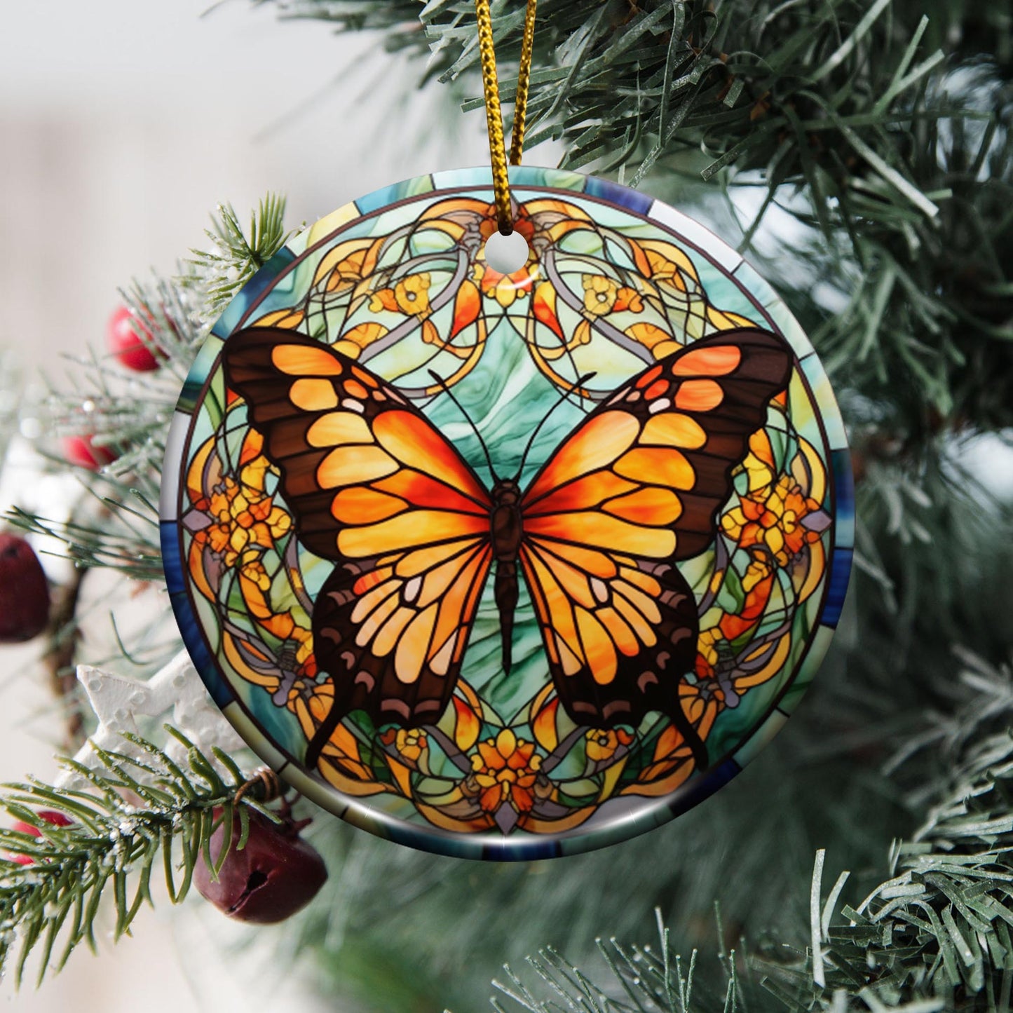 Butterfly Ceramic Ornaments, Butterfly Lover Gifts, Home Decorations EPHG-52541