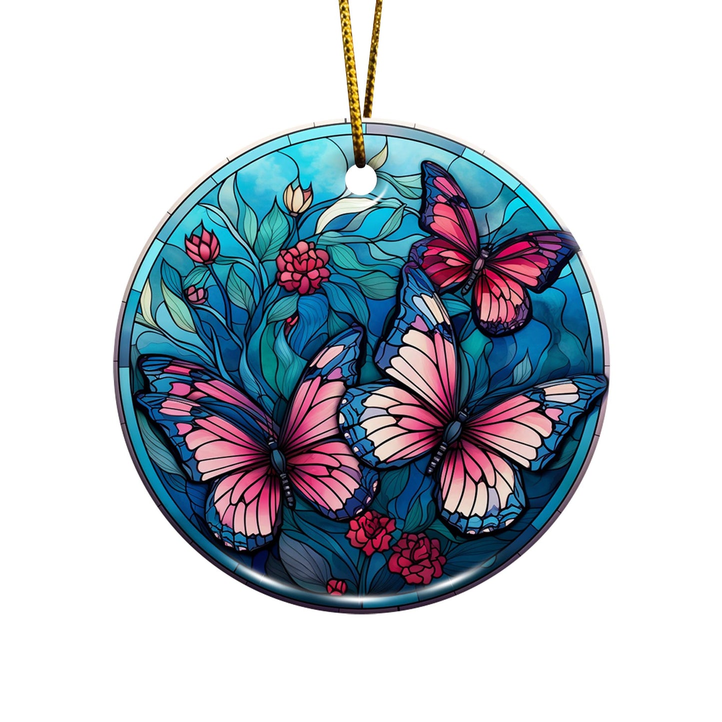 Butterfly Ceramic Ornaments, Butterfly Lover Gifts, Home Decorations EPHG-52541