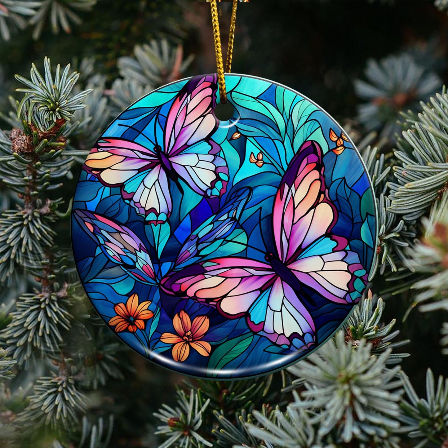 Butterfly Ceramic Ornaments, Butterfly Lover Gifts, Home Decorations EPHG-52541