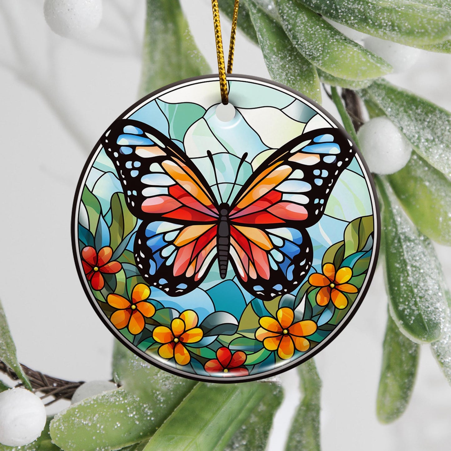 Butterfly Ceramic Ornaments, Butterfly Lover Gifts, Home Decorations EPHG-52541