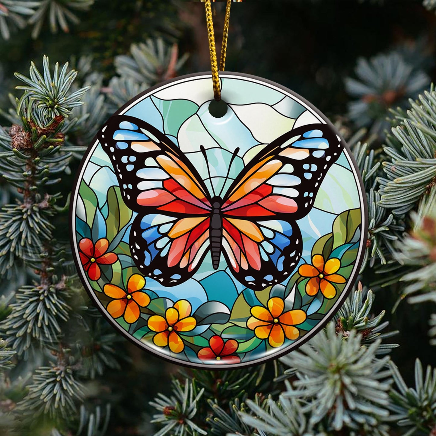 Butterfly Ceramic Ornaments, Butterfly Lover Gifts, Home Decorations EPHG-52541