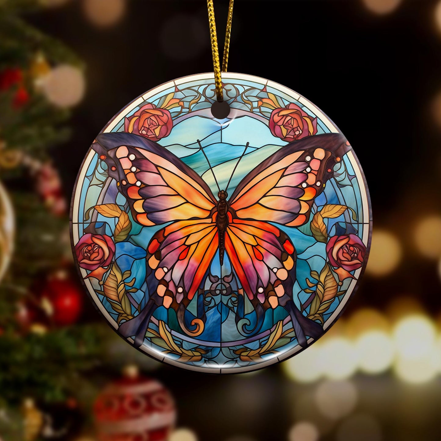 Butterfly Ceramic Ornaments, Butterfly Lover Gifts, Home Decorations EPHG-52541