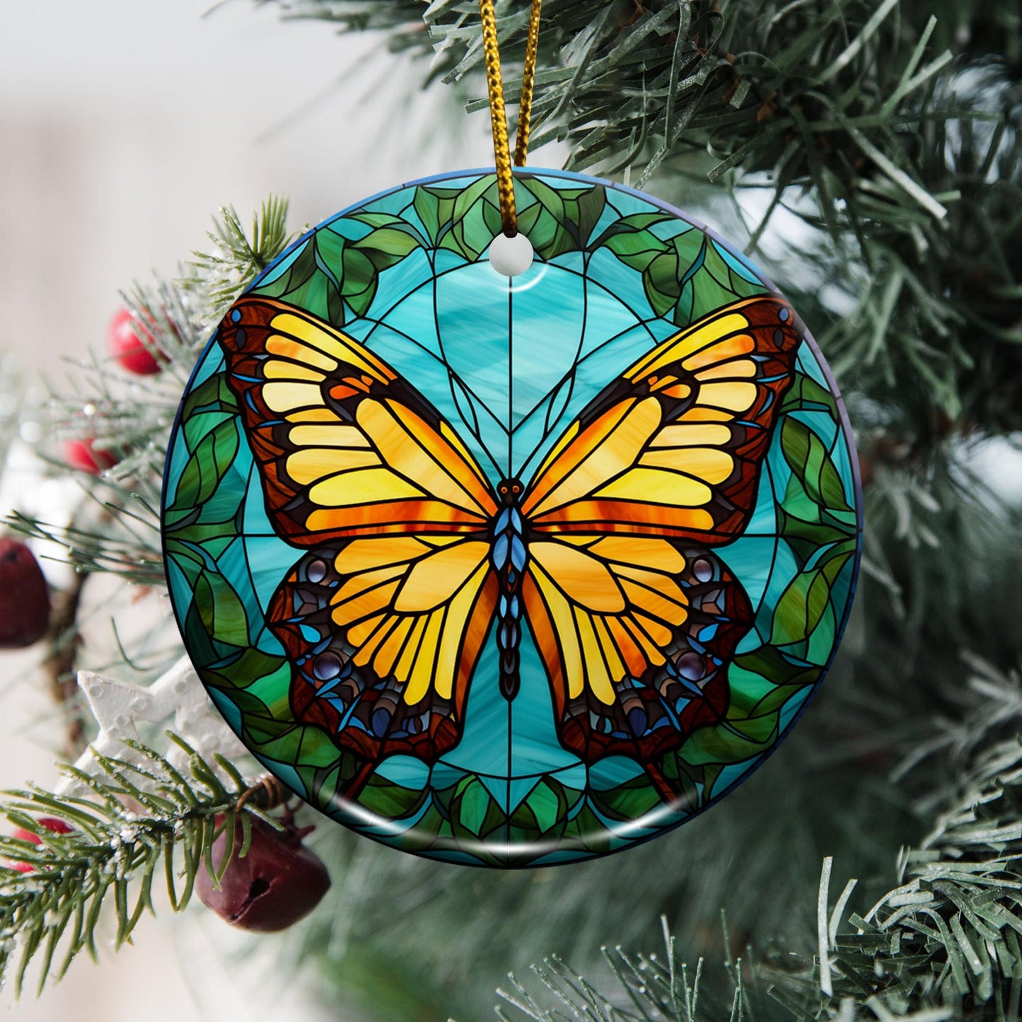 Butterfly Ceramic Ornaments, Butterfly Lover Gifts, Home Decorations EPHG-52541