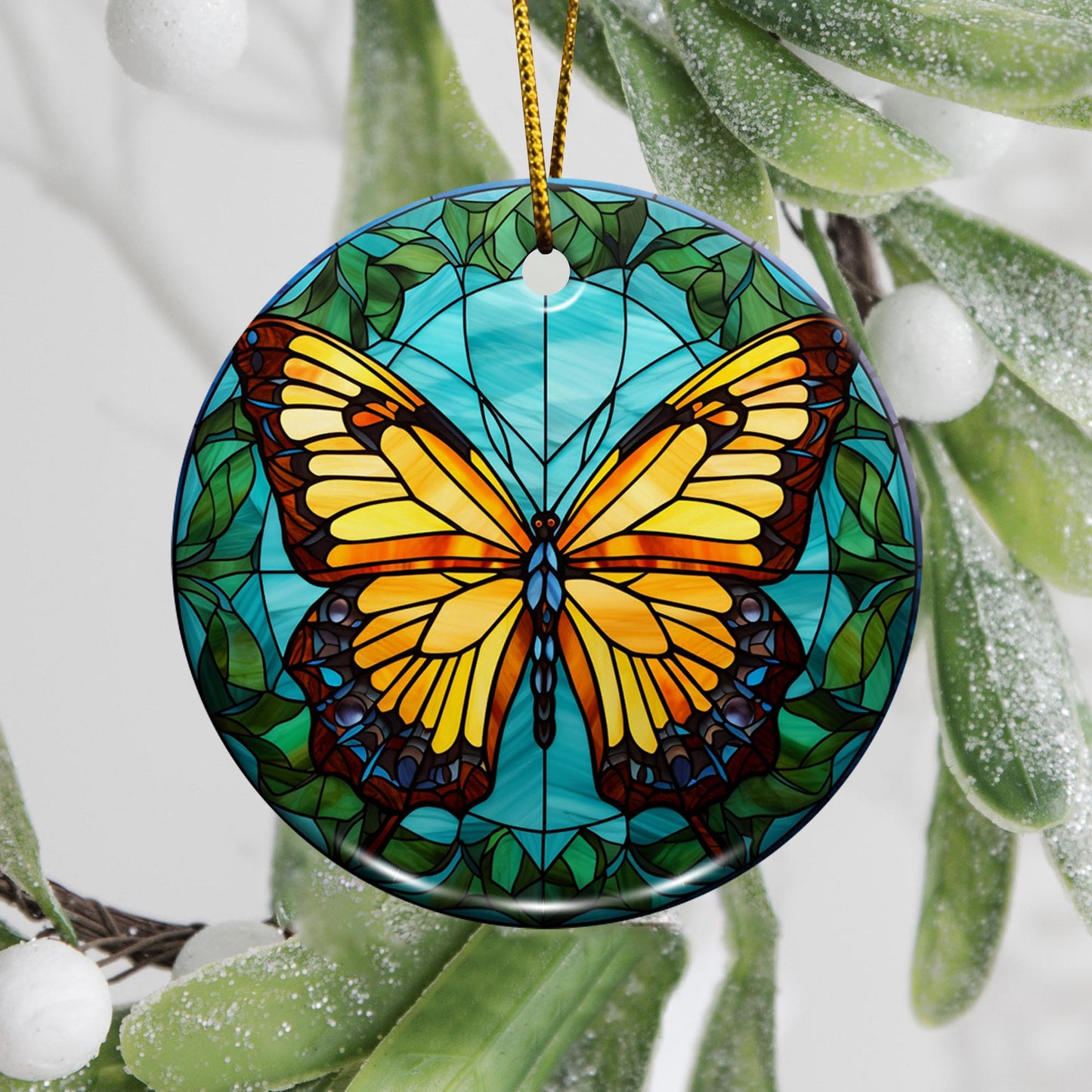 Butterfly Ceramic Ornaments, Butterfly Lover Gifts, Home Decorations EPHG-52541